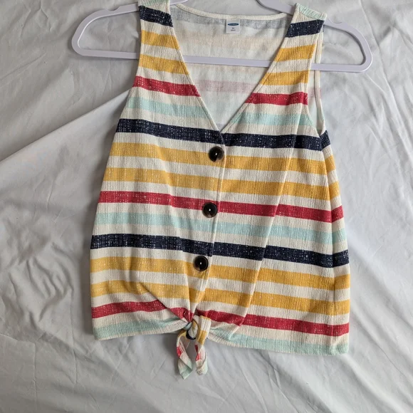 Old Navy | Loft | Womens Tops | Blouses Tank Tops | Floral | Stripes | Beach - Picture 5 of 9